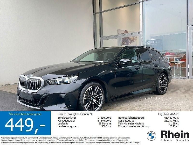 Schwarz Gebraucht 2025 BMW 520 M Sport Kombi | 48.840 € (Superpreis) - Bild 1/4