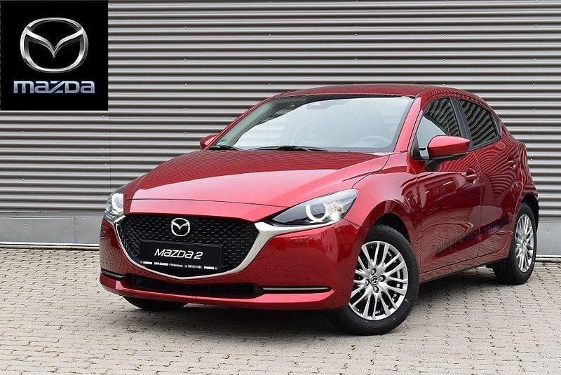 Gebraucht Mazda 2 Touring 90 PS (66 kW) 2021 Magmarot (metallic) Kleinwagen