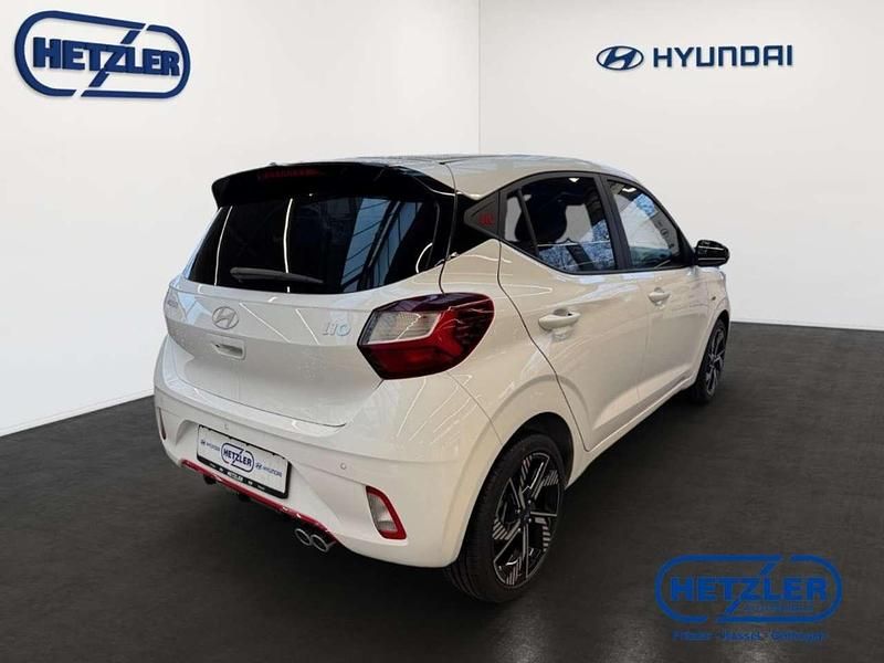 Neu Hyundai i10 N Line 90 PS (66 kW) 2025 Atlas white / sol Kleinwagen