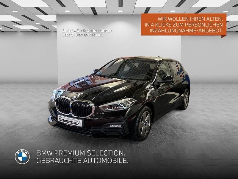 Schwarz Gebraucht 2023 BMW 118 Advantage Kleinwagen | 26.510 € (Etwas zu teuer) - Bild 1/4