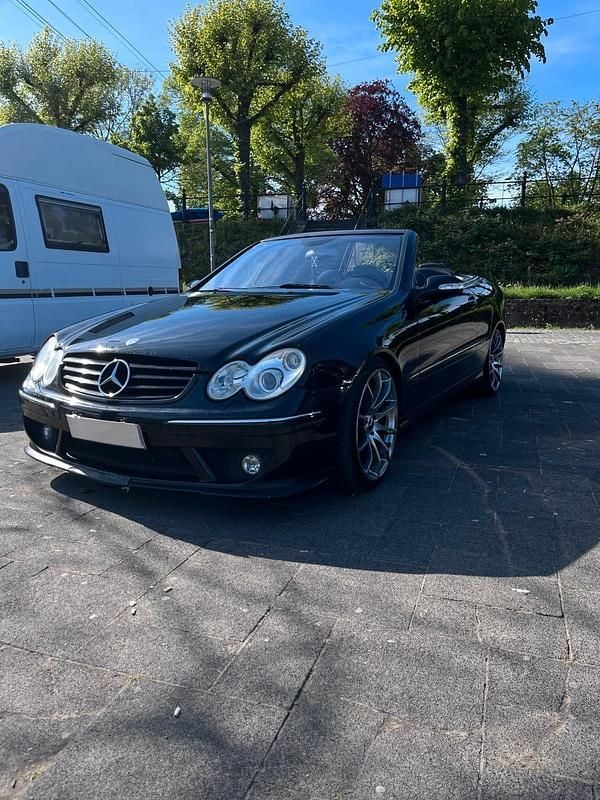 Gebraucht Mercedes CLK320 AMG 218 PS (160 kW) 2005 Schwarz Cabrio