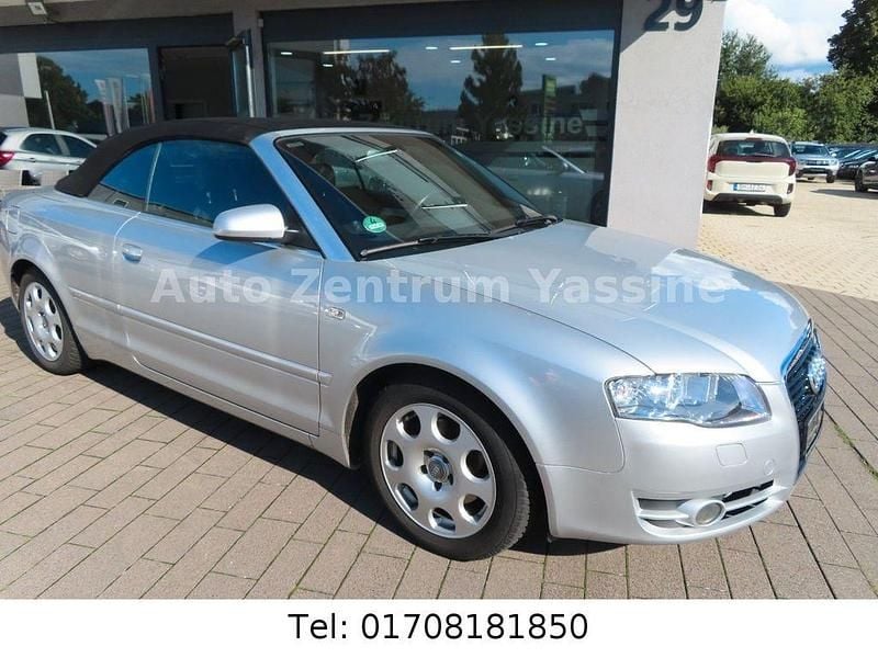 Gebraucht Audi A4 Cabriolet S-Line 140 PS (102 kW) 2008 Silber Cabrio