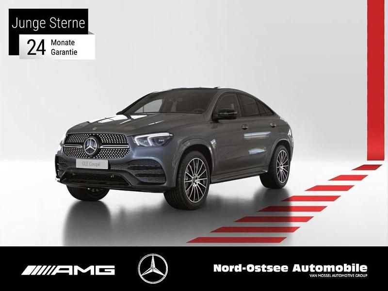 Metalliclack selenitgrau Gebraucht 2022 Mercedes GLE350 Night Coupé | 64.890 € - Bild 1/3