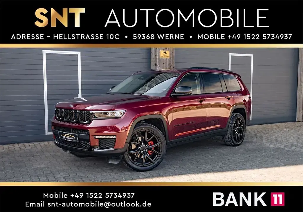Gebraucht Jeep Grand Cherokee Limited 286 PS (210 kW) 2021 Rot SUV