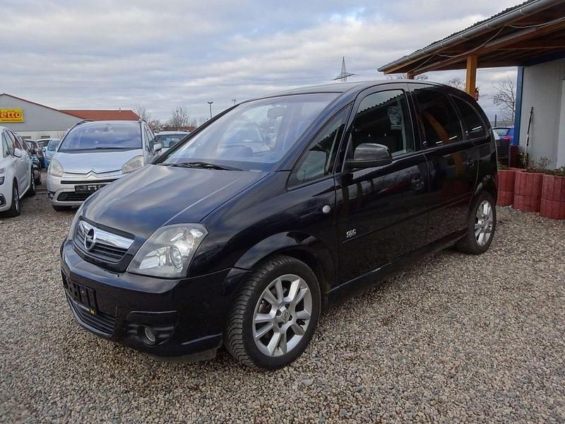 Gebraucht Opel Meriva Innovation 105 PS (77 kW) 2010 Schwarz Van / Kleinbus