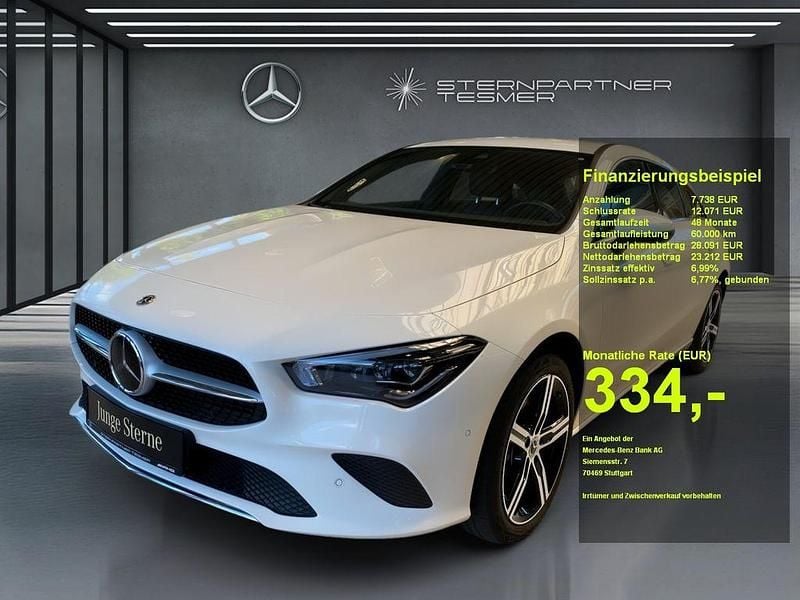 Weiß Gebraucht 2022 Mercedes CLA250e Shooting Brake Progressive Kombi | 29.800 € (Fairer Preis) - Bild 1/3