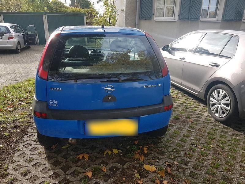 Gebraucht Opel Corsa 75 PS (55 kW) 2001 Blau Kleinwagen