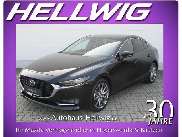 Arctic white Neu 2025 Mazda 3 Takumi-Line Limousine | 29.780 € - Bild 1/4