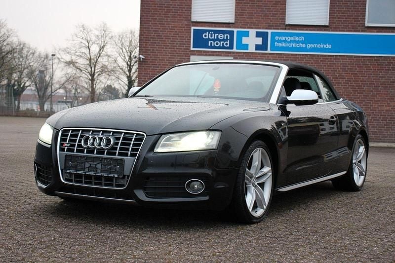 Schwarz Gebraucht 2010 Audi S5 Cabriolet Sport Cabrio | 10.900 € - Bild 1/4