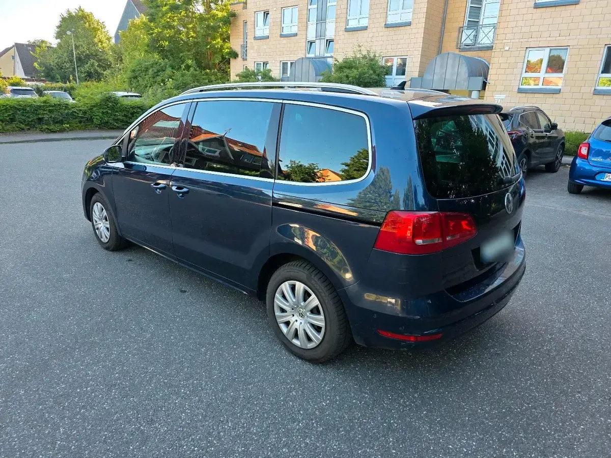Gebraucht VW Sharan 170 PS (125 kW) 2012 Blau Van / Kleinbus