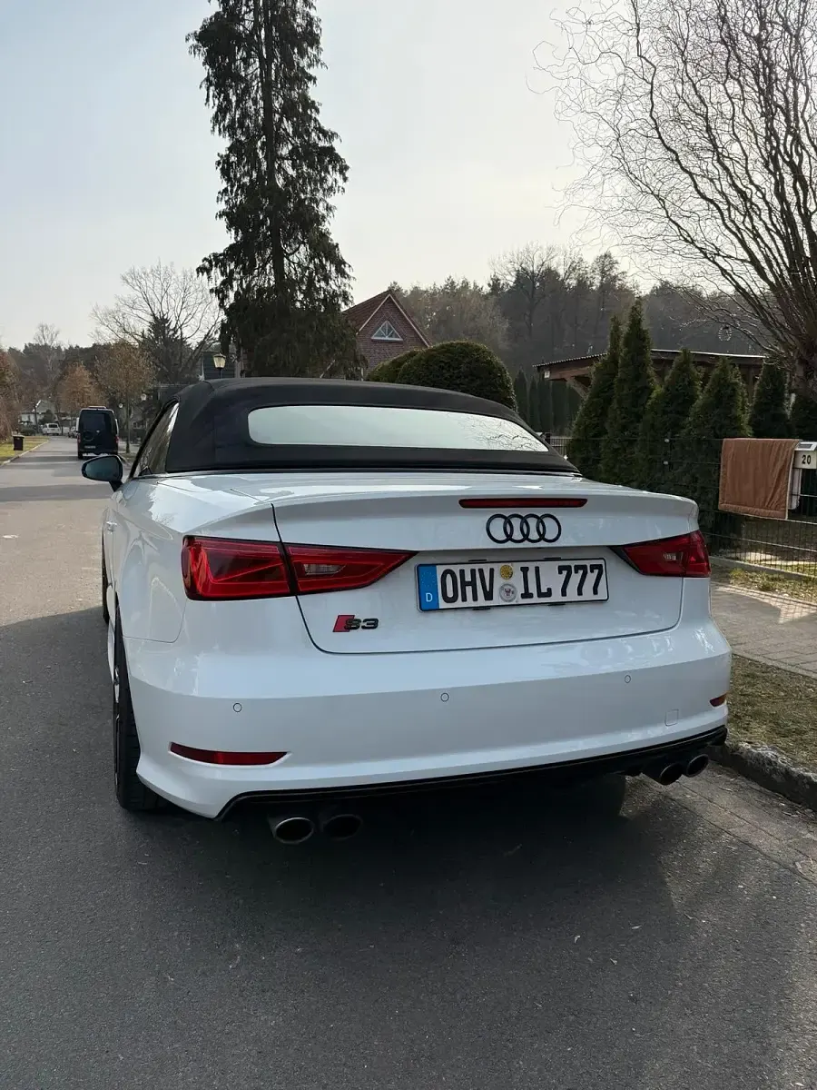 Gebraucht Audi S3 Cabriolet 300 PS (220 kW) 2016 Weiß Cabrio