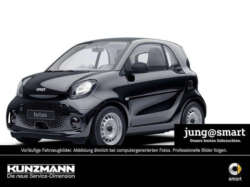 Schwarz Gebraucht 2022 Smart ForTwo Electric Drive Coupé | 8.815 € (Superpreis) - Bild 1/4