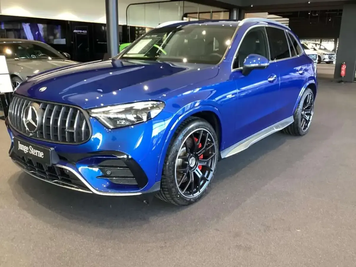 Gebraucht Mercedes GLC63 AMG AMG 680 PS (500 kW) 2024 Metalliclack spektralblau SUV