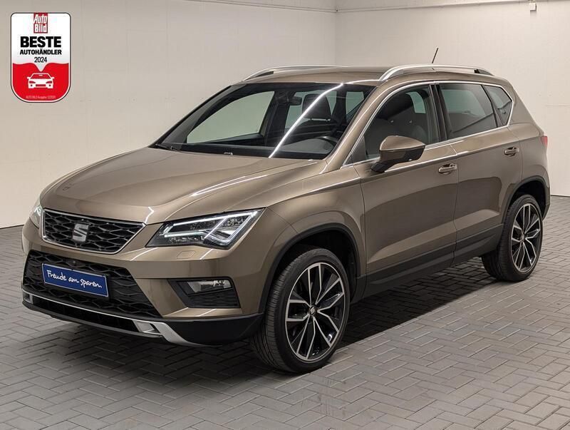 Braun (cognacbraunmet.) Gebraucht 2017 Seat Ateca XCELLENCE SUV | 18.480 € (Fairer Preis) - Bild 1/4