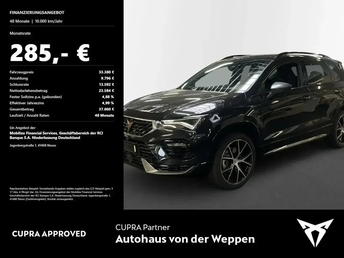 Gebraucht Cupra Ateca 190 PS (139 kW) 2024 SUV
