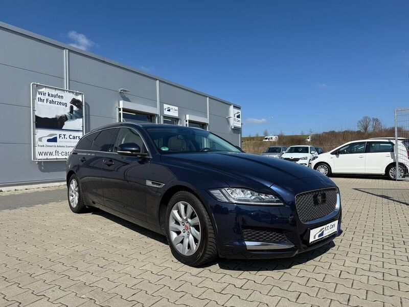 Blau Gebraucht 2018 Jaguar XF Sportbrake Prestige Kombi | 17.000 € (Guter Preis) - Bild 1/4