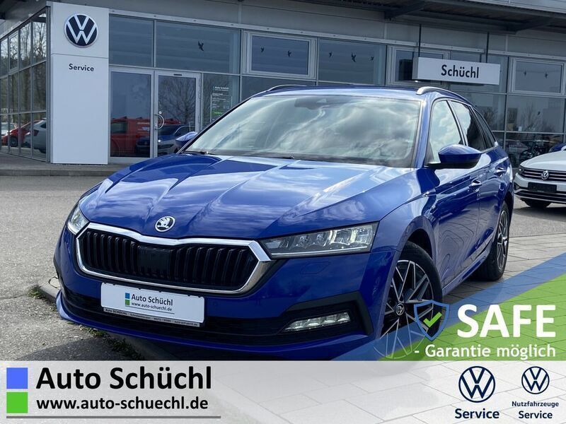 Blau Gebraucht 2021 Skoda Octavia Clever Kombi | 24.770 € (Fairer Preis) - Bild 1/4
