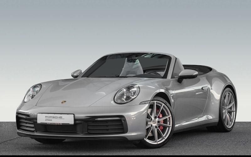 Silber Gebraucht 2020 Porsche 911 Carrera S Cabriolet Cabrio | 118.900 € (Superpreis) - Bild 1/4