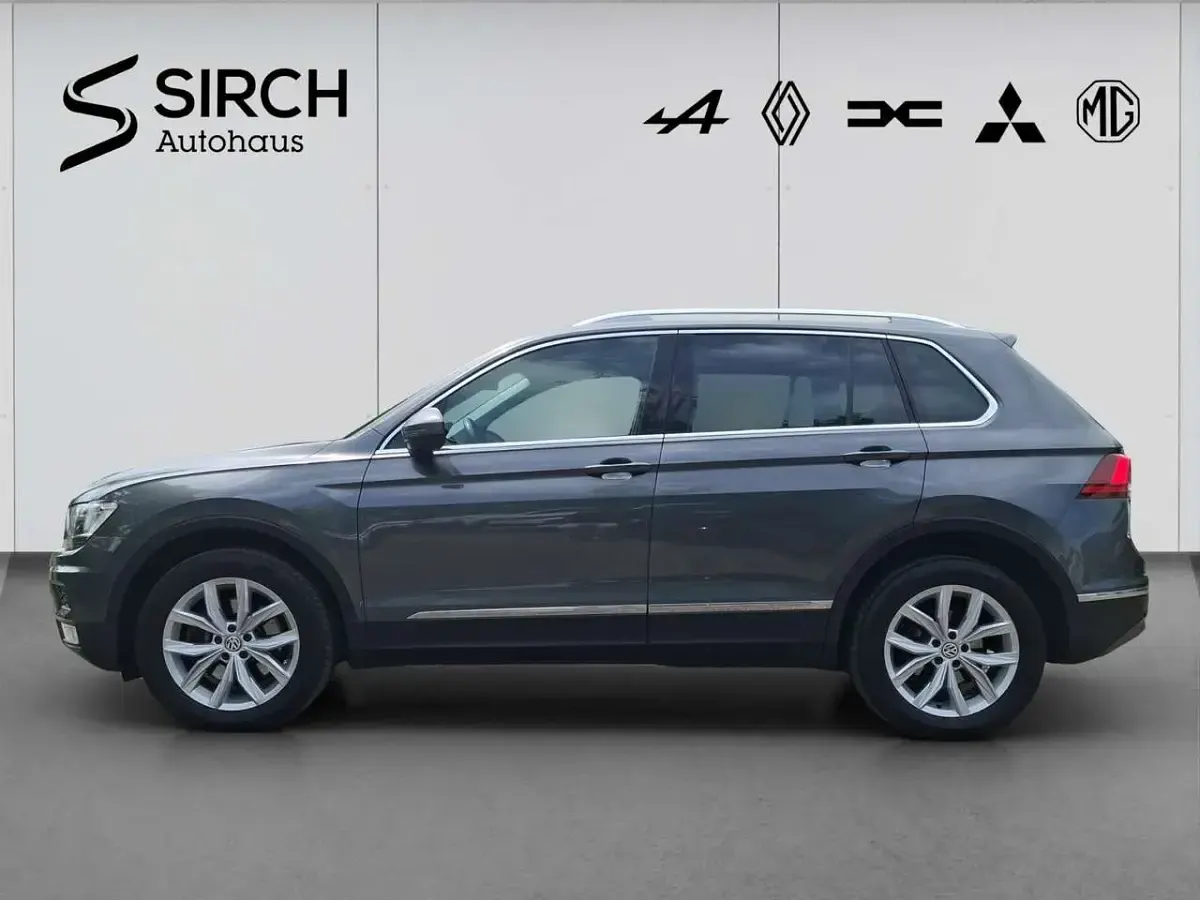 Gebraucht VW Tiguan Highline 179 PS (131 kW) 2017 Indiumgrau metallic, indiumgra SUV