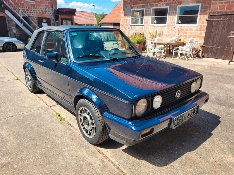 Gebraucht VW Golf Cabriolet 72 PS (52 kW) 1989 Blau Cabrio