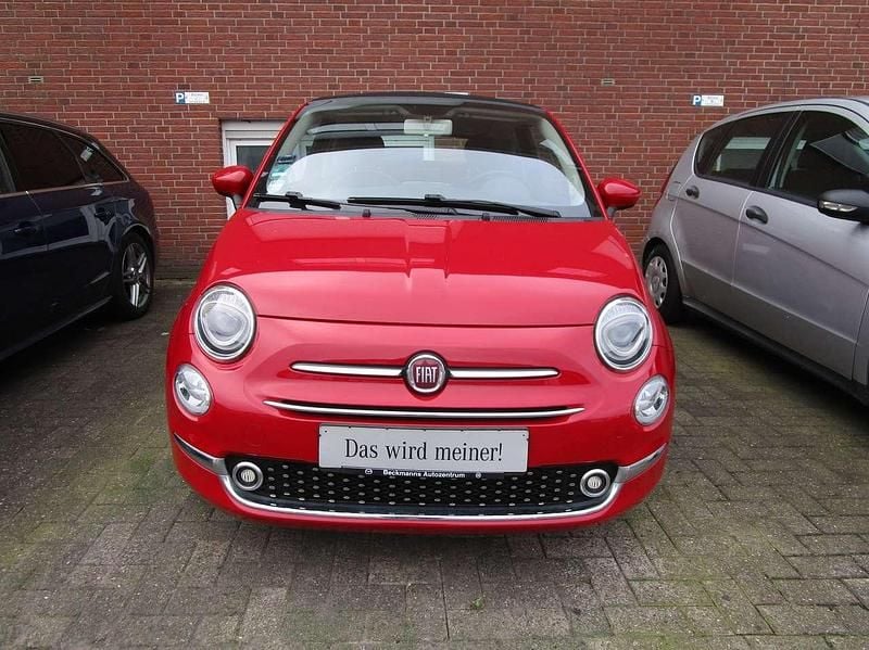 Colore esterno (passione rot) Gebraucht 2017 Fiat 500C Lounge Cabrio | 10.000 € (Guter Preis) - Bild 1/4