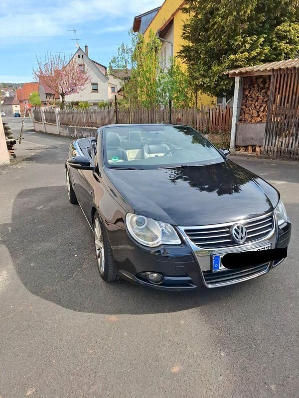 Gebraucht VW Eos Individual 160 PS (117 kW) 2008 Schwarz Cabrio