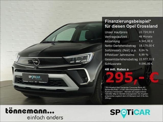 Karbon schwarz Gebraucht 2024 Opel Crossland Elegance SUV | 22.724 € (Fairer Preis) - Bild 1/4