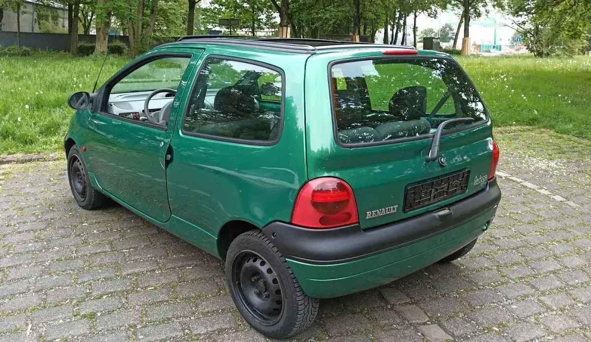 Gebraucht Renault Twingo 58 PS (42 kW) 2001 Grün Kleinwagen