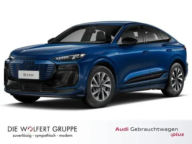 Second-hand Audi Q6 Sportback e-tron Ambiente 284 kW (387 CP) 2025 Albastru SUV