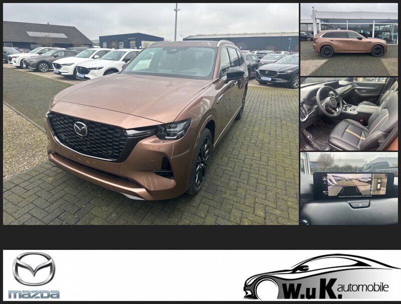 Braun Neu 2024 Mazda CX-80 Homura-Line SUV | 60.990 € (Fairer Preis) - Bild 1/4