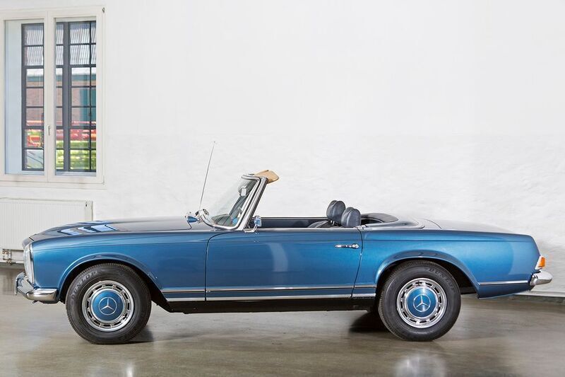 Gebraucht Mercedes SL280 Classic 170 PS (125 kW) 1969 Blau Cabrio