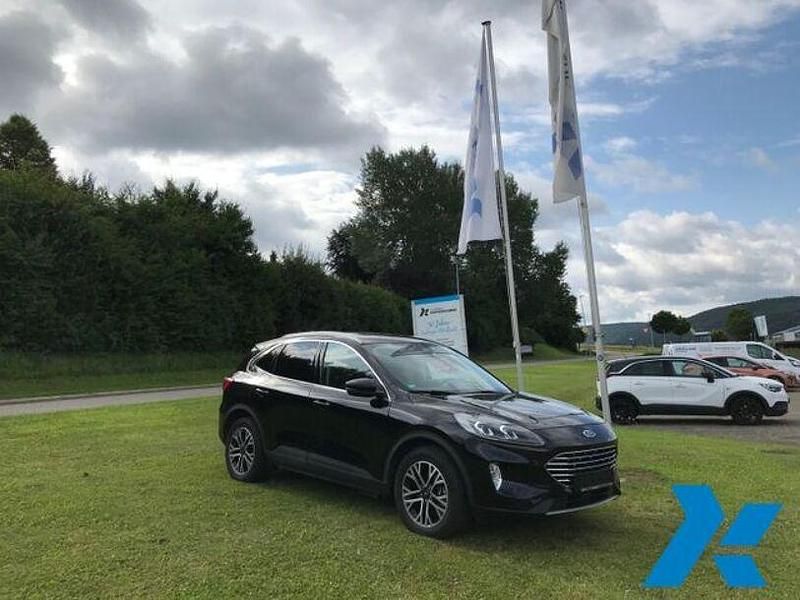 Schwarz Gebraucht 2021 Ford Kuga Titanium SUV | 24.990 € (Fairer Preis) - Bild 1/4