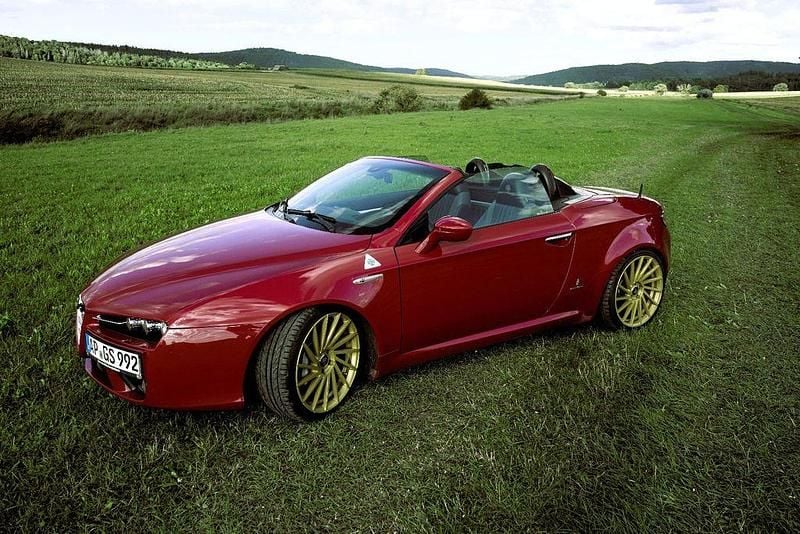 Rot Gebraucht 2009 Alfa Romeo Spider Cabrio | 12.000 € (Fairer Preis) - Bild 1/4