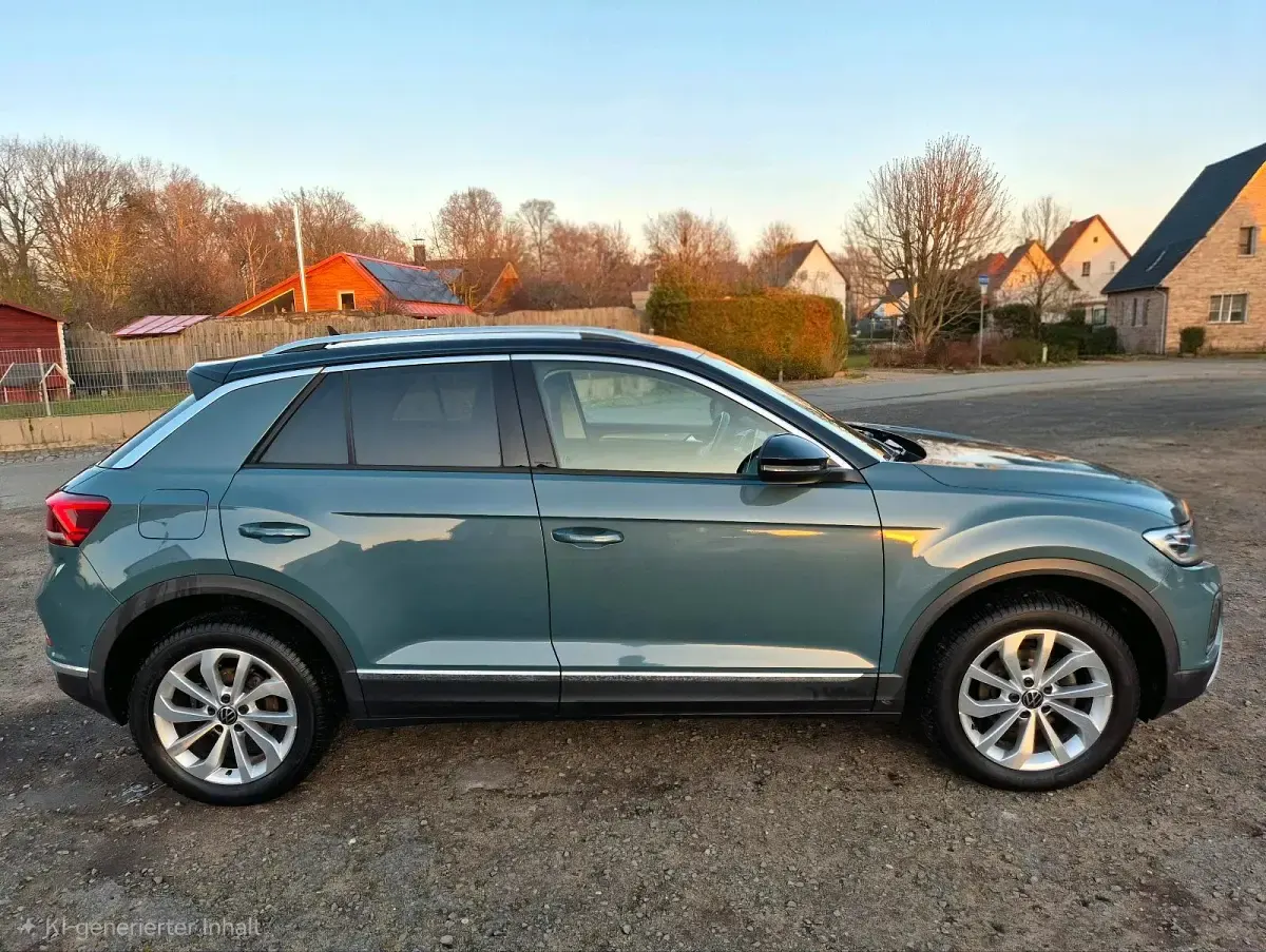 Gebraucht VW T-Roc 150 PS (110 kW) 2021 Blau SUV