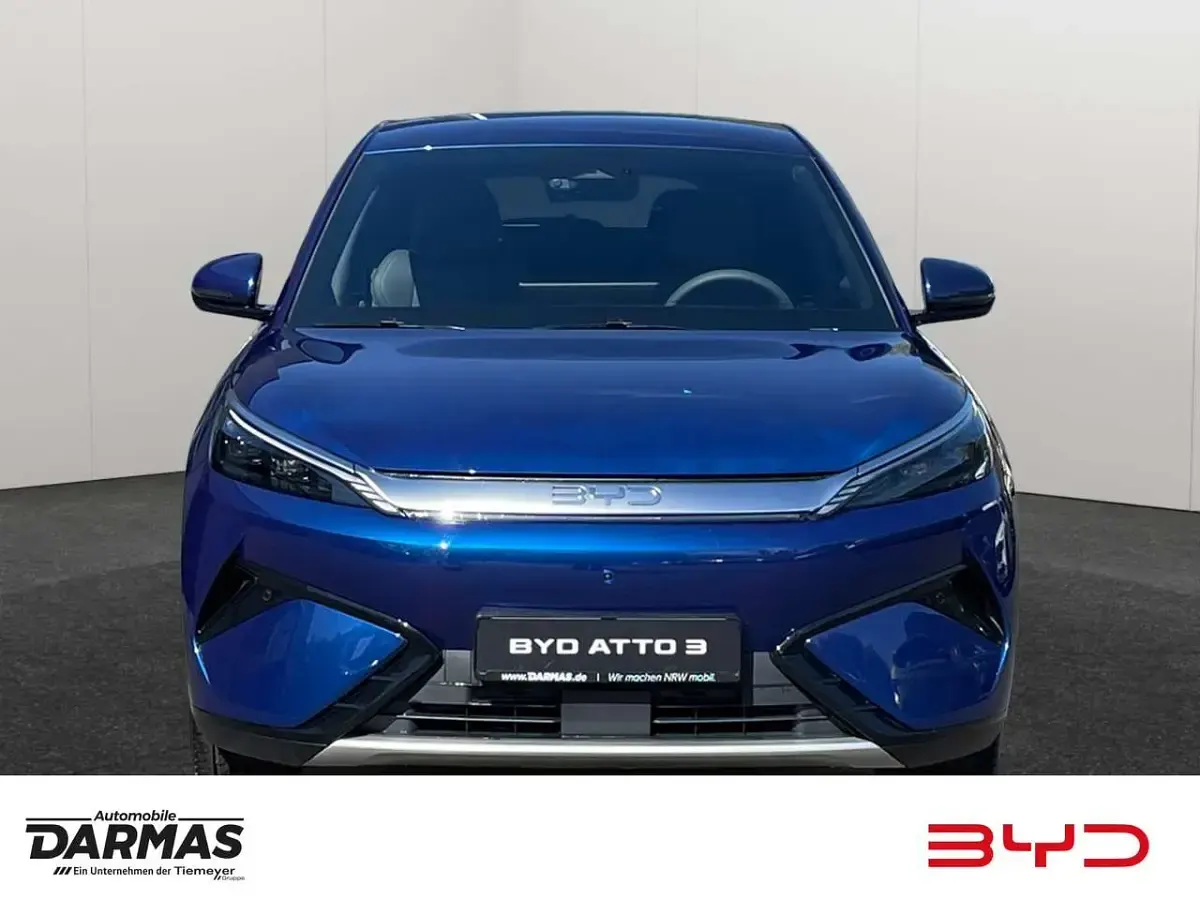 Ny BYD Atto 3 Design 230 kW (313 HK) 2026 Blå SUV