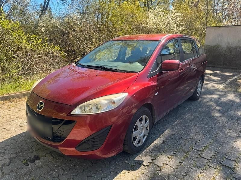 Gebraucht Mazda 5 116 PS (85 kW) 2011 Rot Van / Kleinbus