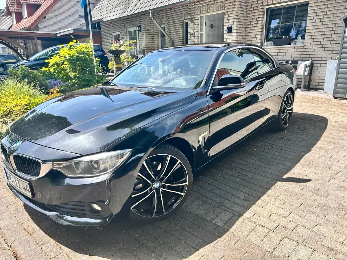 Gebraucht BMW 420 190 PS (139 kW) 2016 Schwarz Cabrio