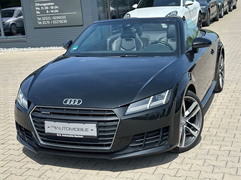 Mythosschwarz metallic Gebraucht 2015 Audi TT Roadster Sport Cabrio | 19.950 € (Fairer Preis) - Bild 1/4