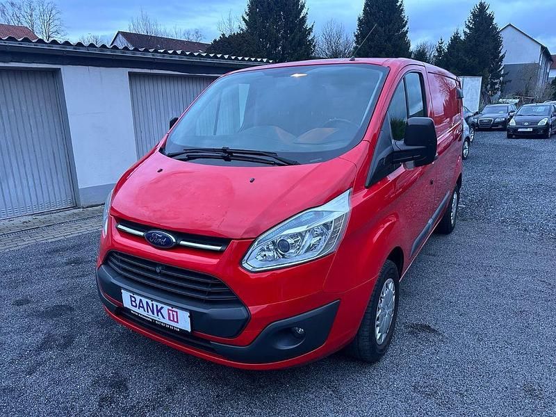 Gebraucht Ford Transit Custom Trend 101 PS (74 kW) 2013 Rot Van / Kleinbus
