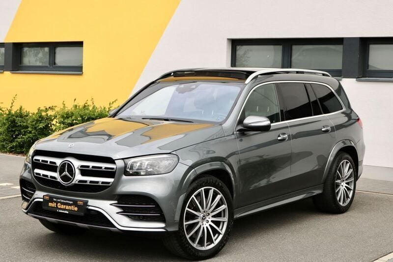 Selenitgrau metalliclack Gebraucht 2020 Mercedes GLS400 AMG line SUV | 55.950 € (Superpreis) - Bild 1/4