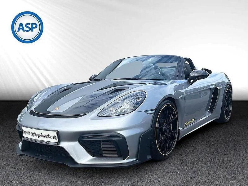 Silber (silber) Gebraucht 2024 Porsche 718 Spyder Sport Cabrio | 154.500 € (Fairer Preis) - Bild 1/4