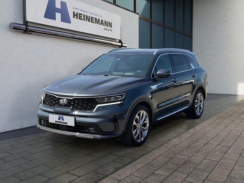 (abt) graphite met. Gebraucht 2021 Kia Sorento Platinum SUV | 37.950 € (Fairer Preis) - Bild 1/4