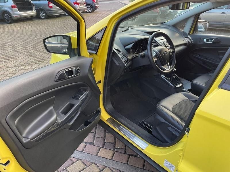 Gebraucht Ford Ecosport Titanium 125 PS (91 kW) 2017 Gelb SUV