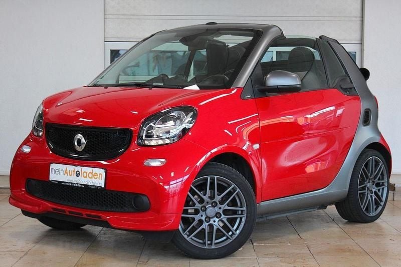 Rot Gebraucht 2017 Smart ForTwo Cabrio Brabus Cabrio | 14.950 € (Guter Preis) - Bild 1/4