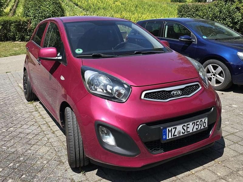 Violett Gebraucht 2014 Kia Picanto Attract Kleinwagen | 5.499 € (Guter Preis) - Bild 1/4