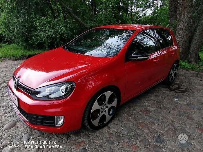 Rot Gebraucht 2012 VW Golf VII GTI Limousine | 7.700 € - Bild 1/4