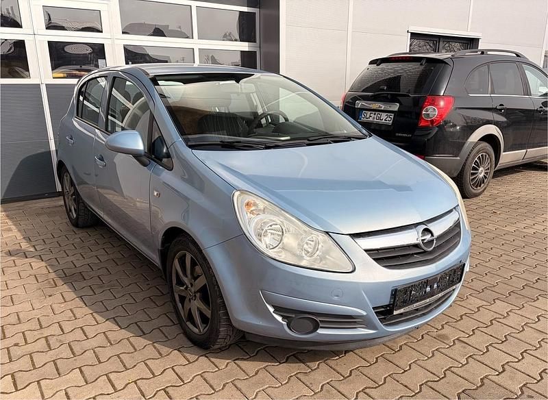 Gebraucht Opel Corsa 80 PS (58 kW) 2008 Blau Limousine