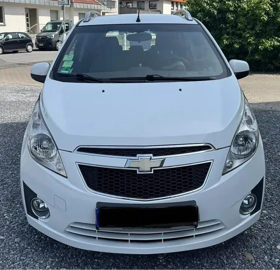Gebraucht Chevrolet Spark 2013 Weiß Kleinwagen