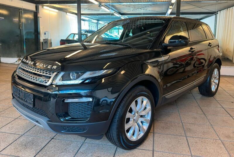 Schwarz Gebraucht 2018 Land Rover Range Rover evoque SE SUV | 17.950 € (Superpreis) - Bild 1/4