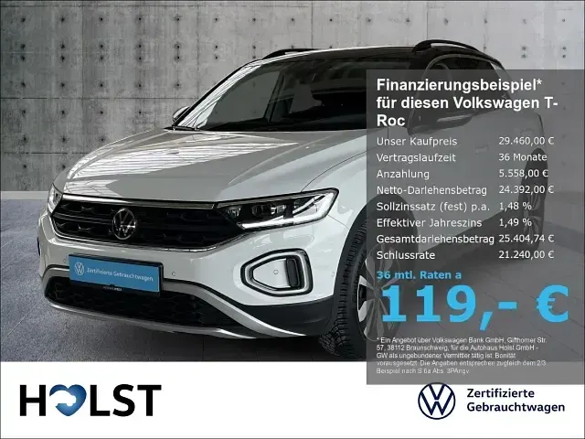 Brugt VW T-Roc Goal 150 HK (110 kW) 2025 SUV